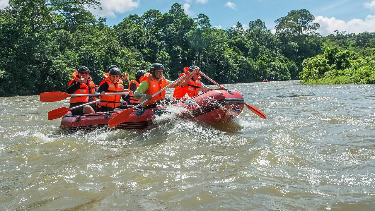 Rafting Challenge during Leadership Camp