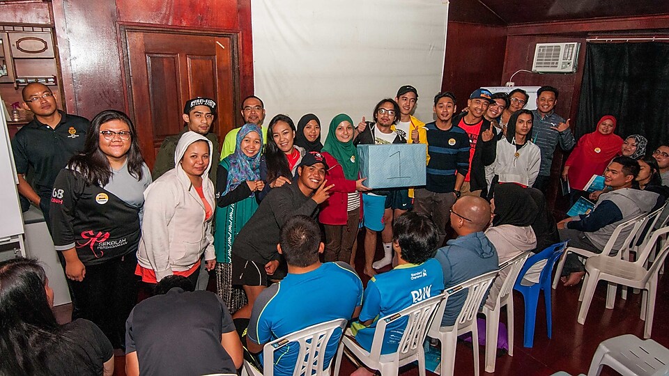 Prize Presentation during Leadership Camp