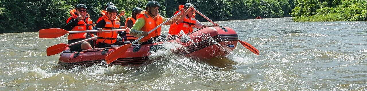 Rafting Challenge during Leadership Camp