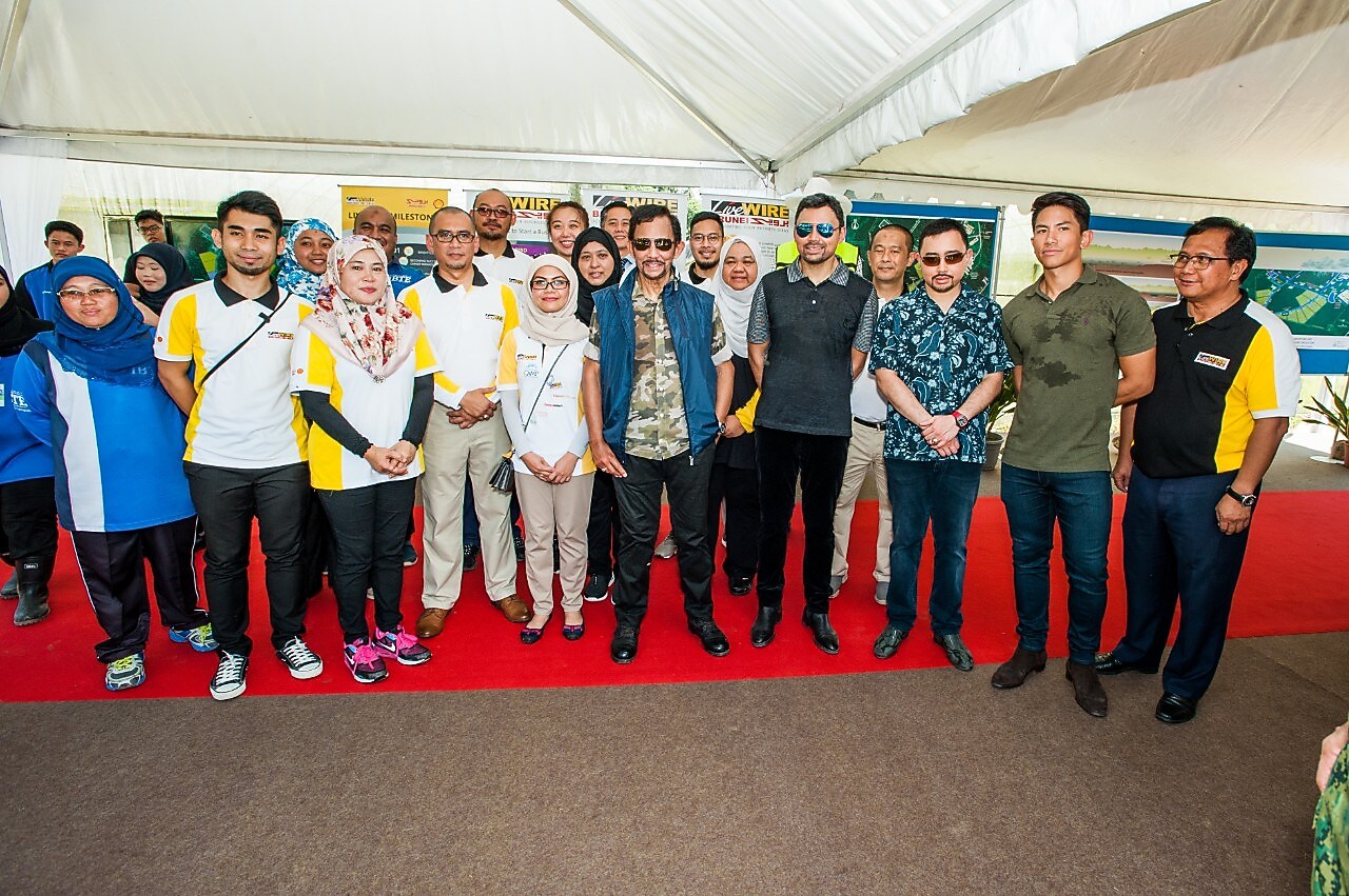 His Royal Highness during the opening of AgroBIZ