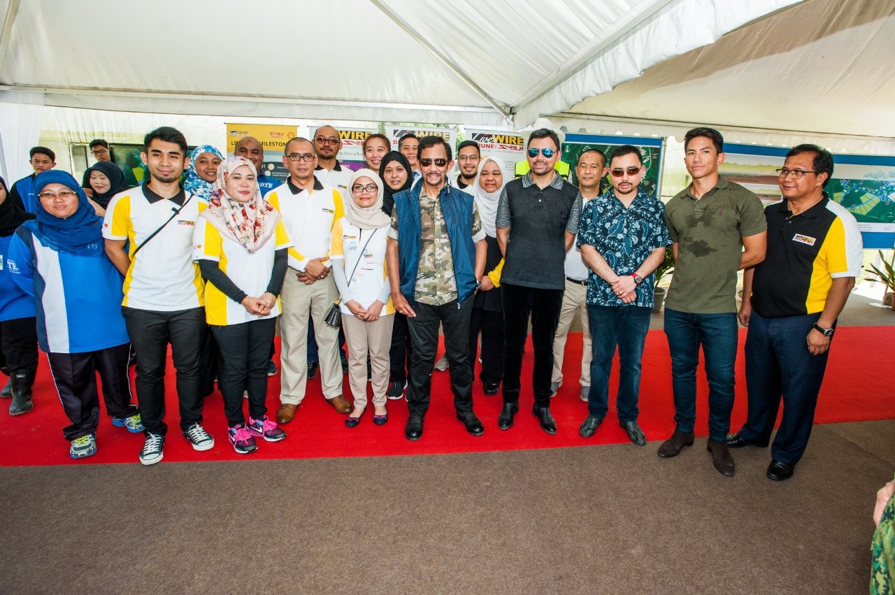 His Royal Highness during the opening of AgroBIZ