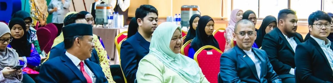 People in a group